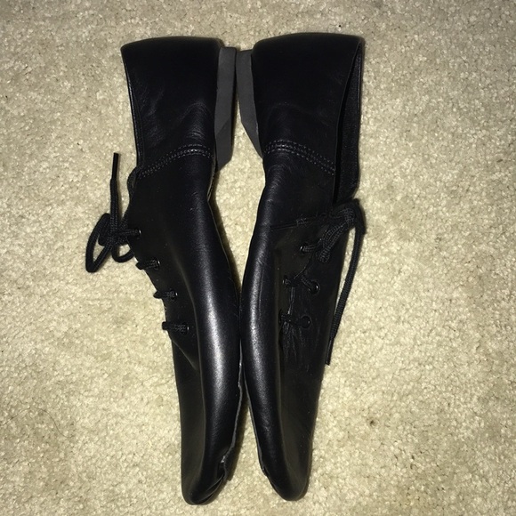 American Ballet Theatre (ABT) Leather Upper Jazz Dance Shoes w/String Tie-size 8 - Picture 10 of 10